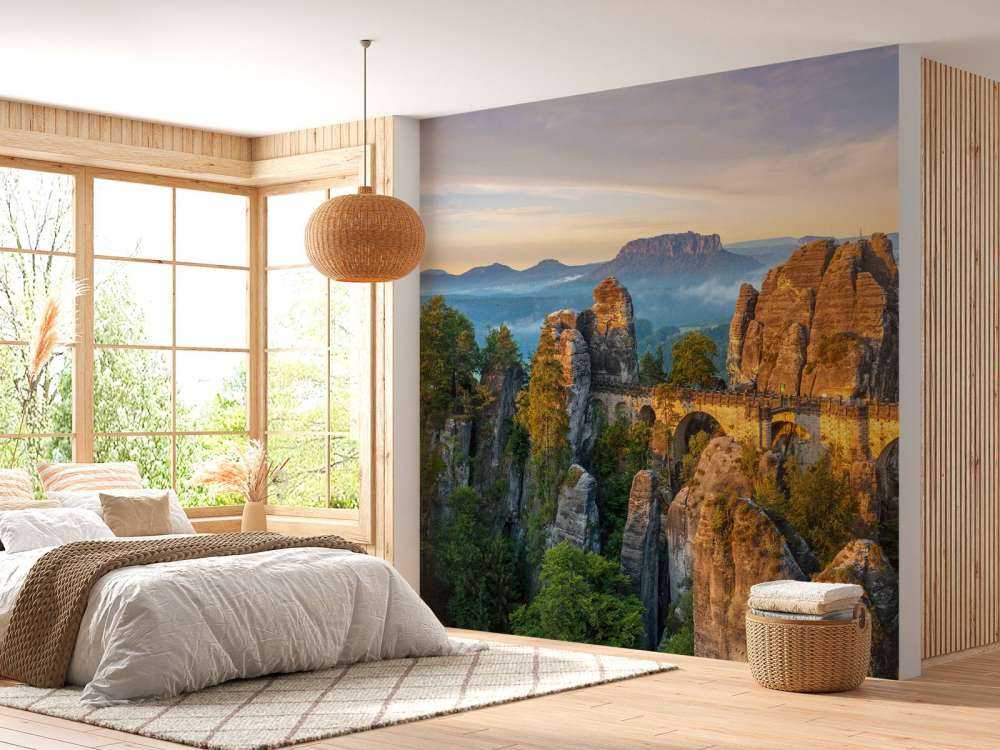 Pont dans les montagnes
