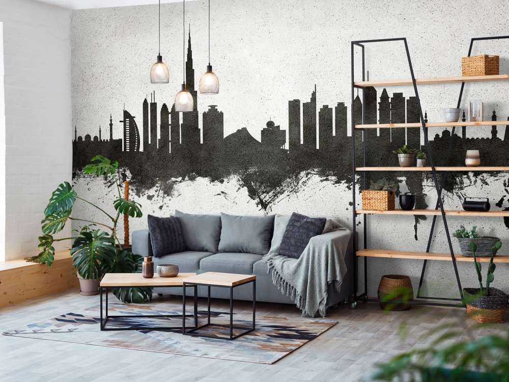 Aquarelle skyline, Dubaï