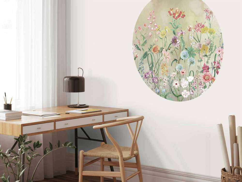 Symphonie de fleurs sauvages pastel