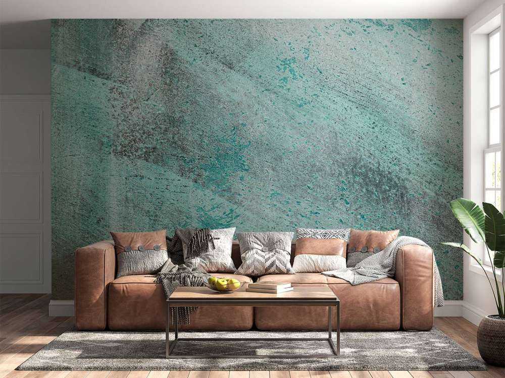 L'art abstrait vert
