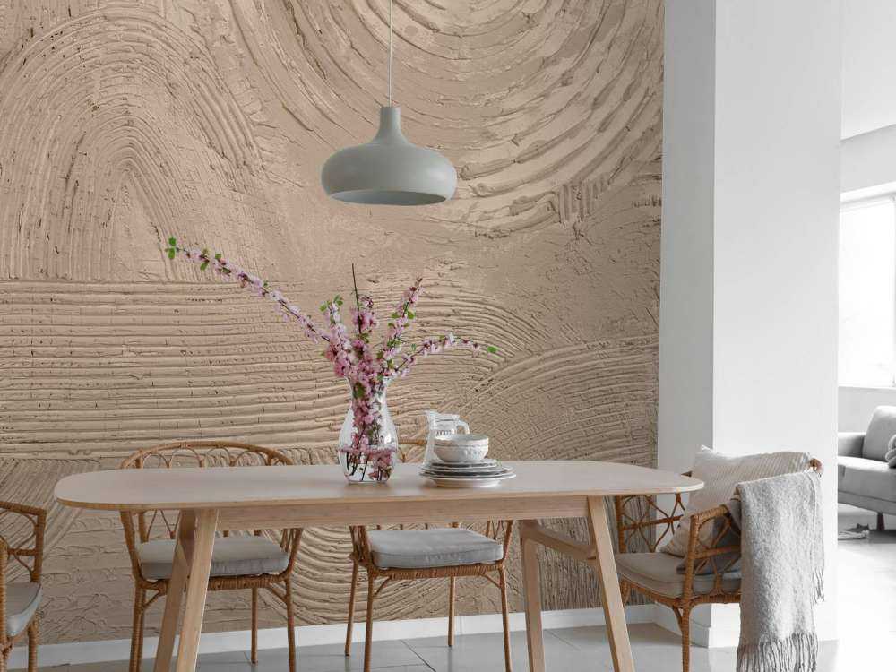 Structures et formes en taupe