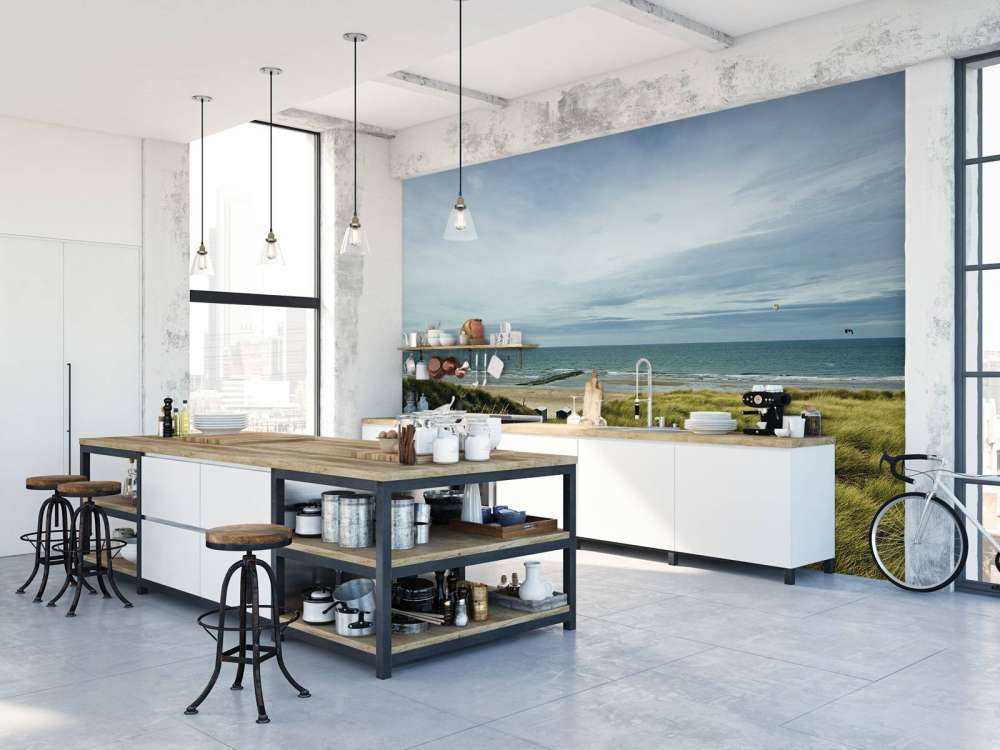 La plage depuis les dunes