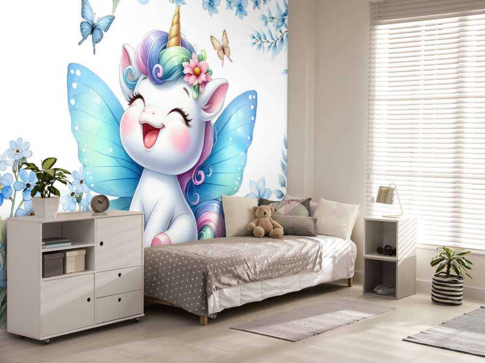 Fées Heureuses Licorne et Fleurs