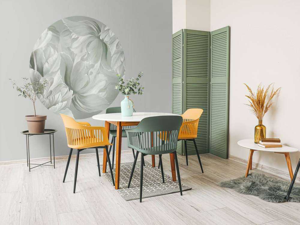 Grandes tulipes vertes