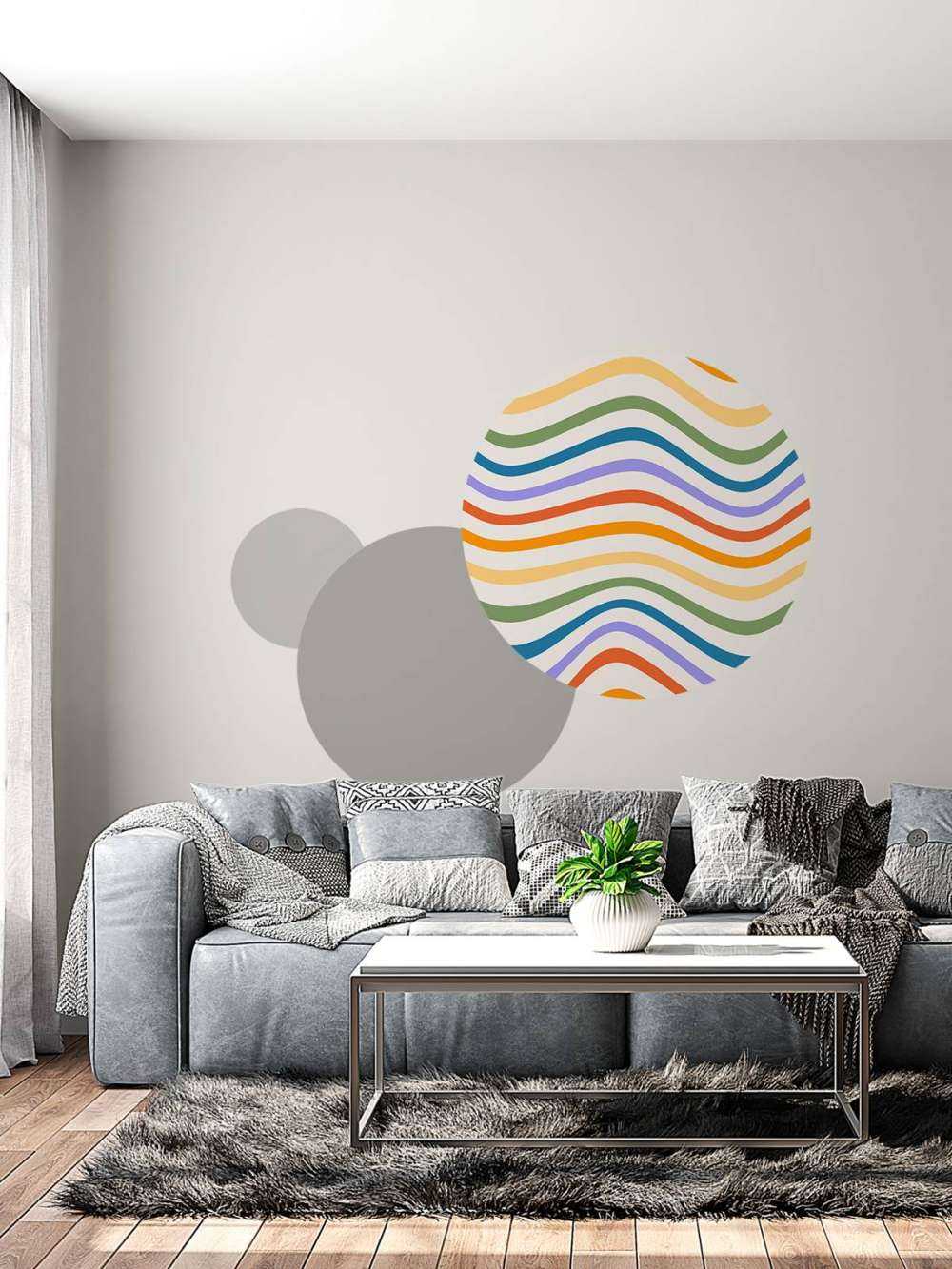 Vague colorée