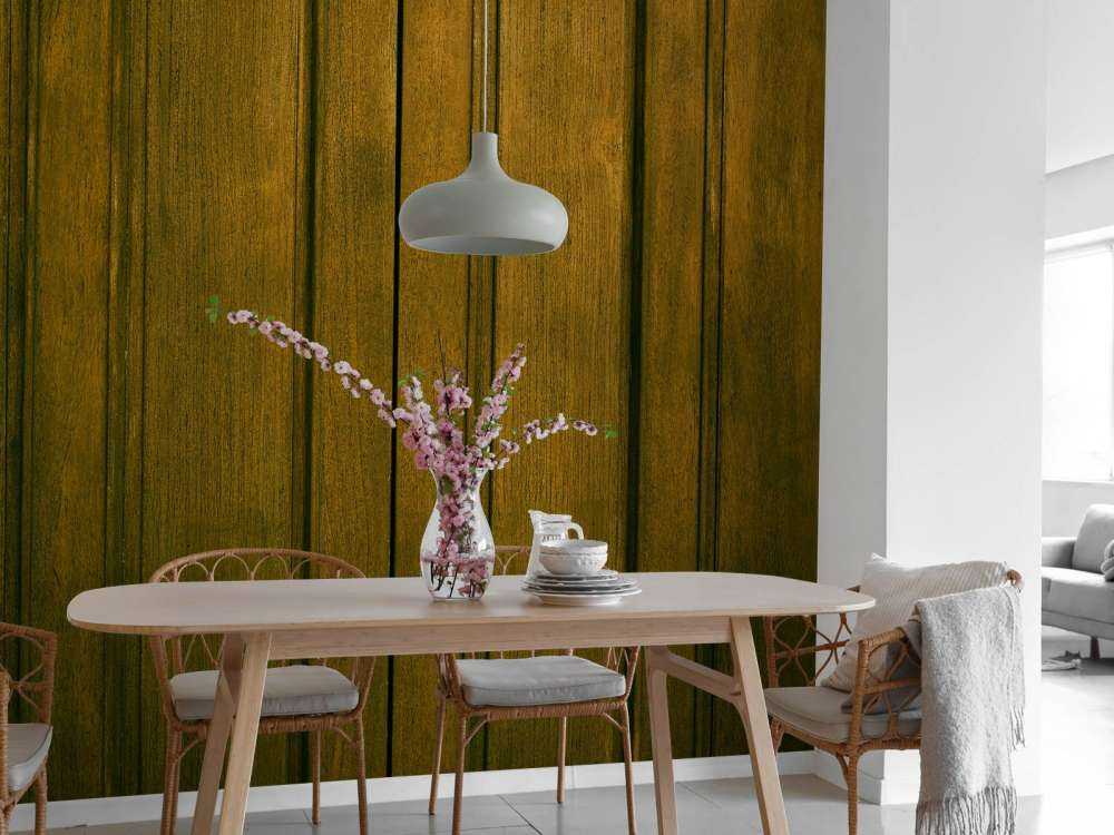 Bois jaune ocre