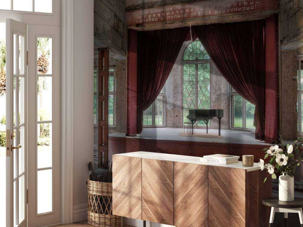 Piano dans un ancien sanatorium