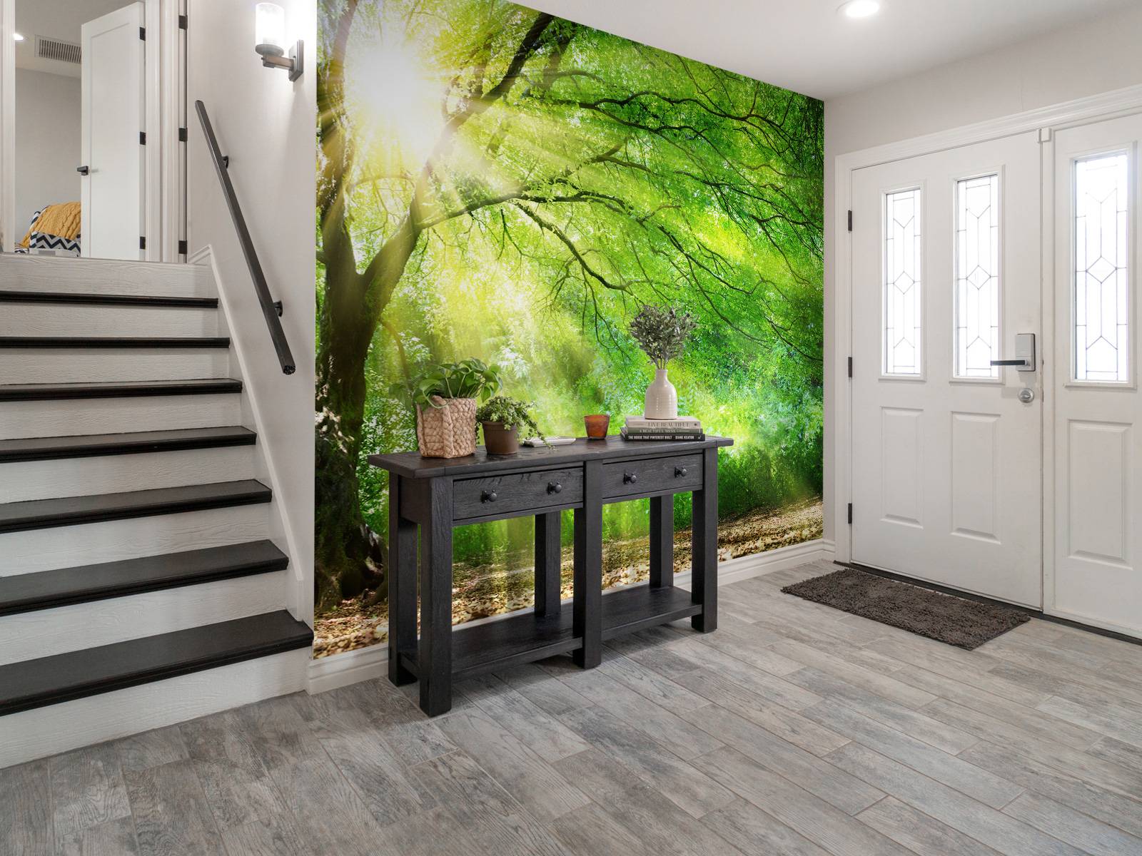 Autocollant Mural 3D Arbre Taille M (250x130 Cm) - Occasion Incomplet, échantillon D'exposition