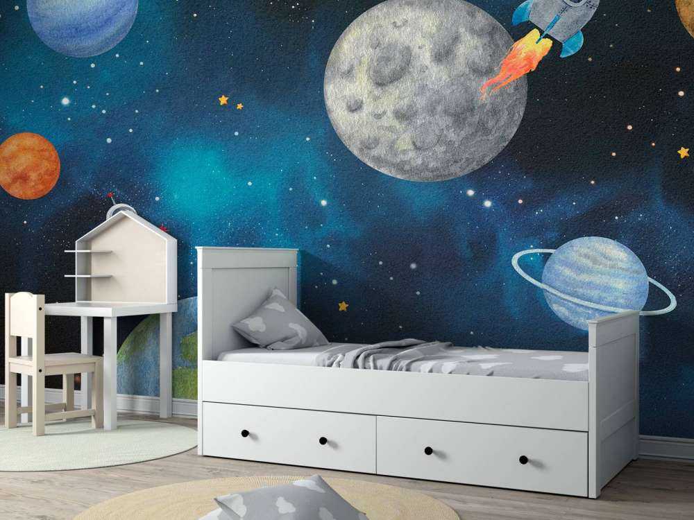 Aventure Stellaire en Bleu Nuit