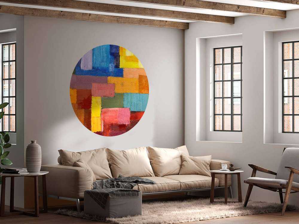 Répartition des surfaces colorées