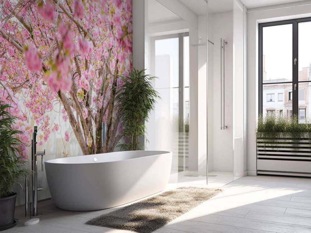 Arbre en fleurs