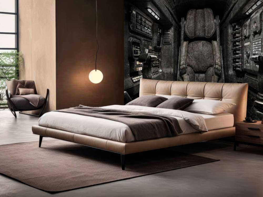 Chaise dans un vaisseau spatial