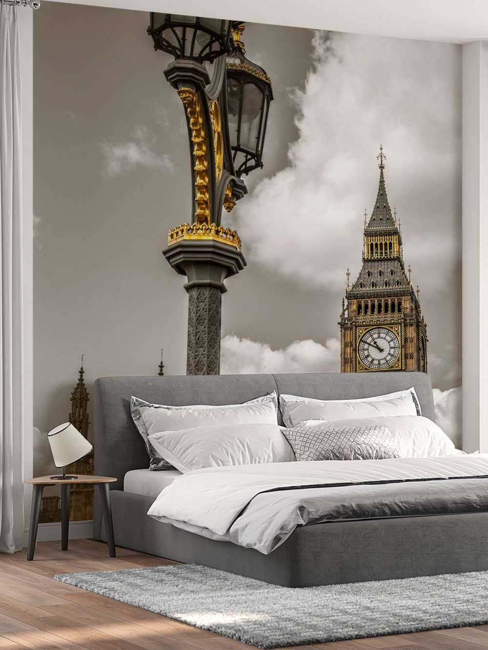 Lampadaire à Big Ben