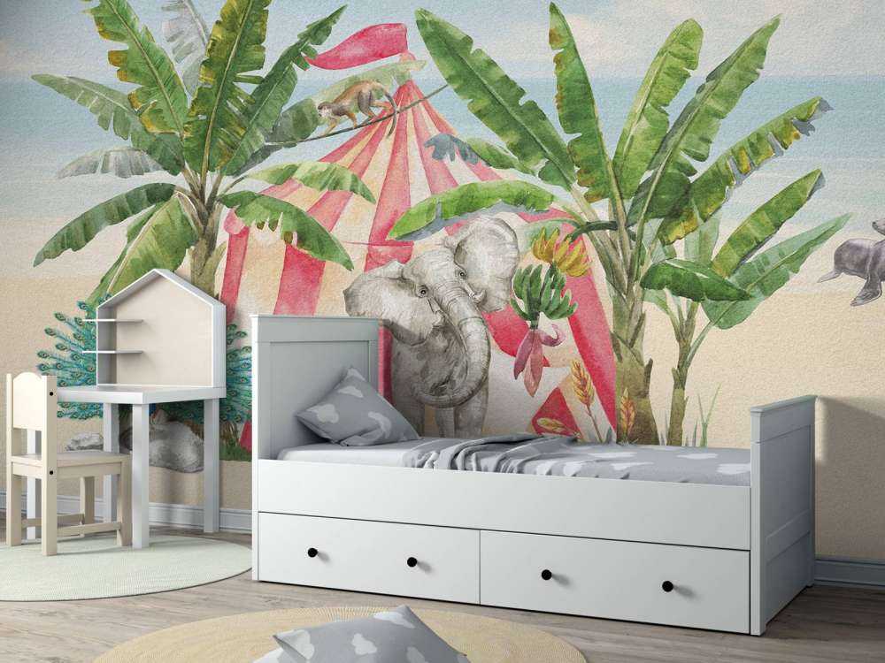 Cirque sur la plage