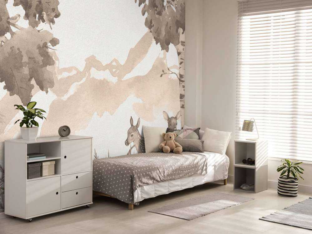 Cerf en taupe