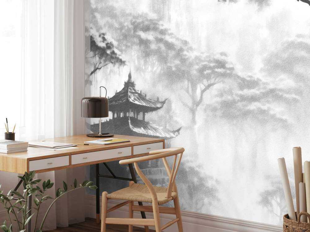 Pavillon Oriental Brumeux