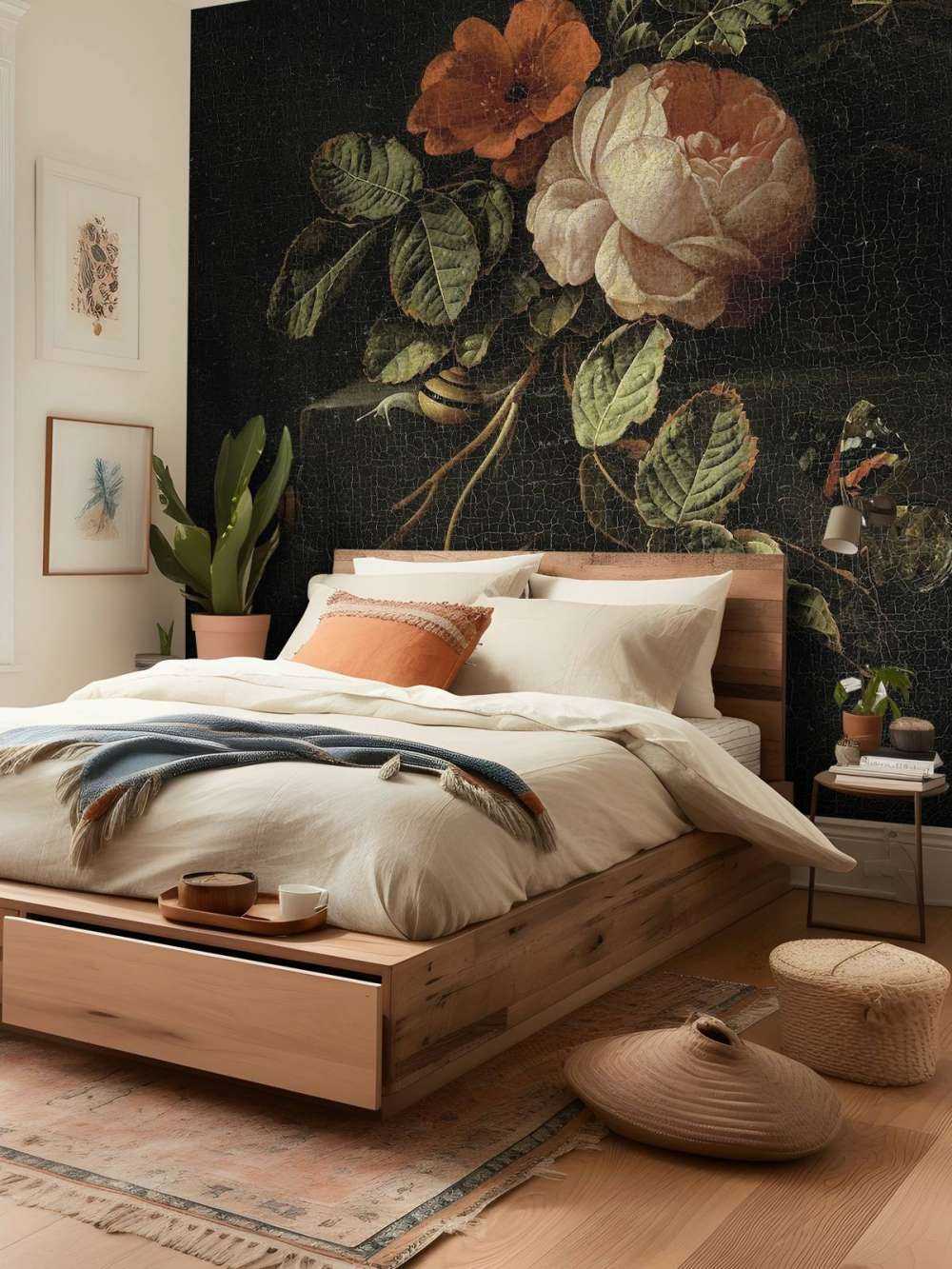 Nature morte avec des roses