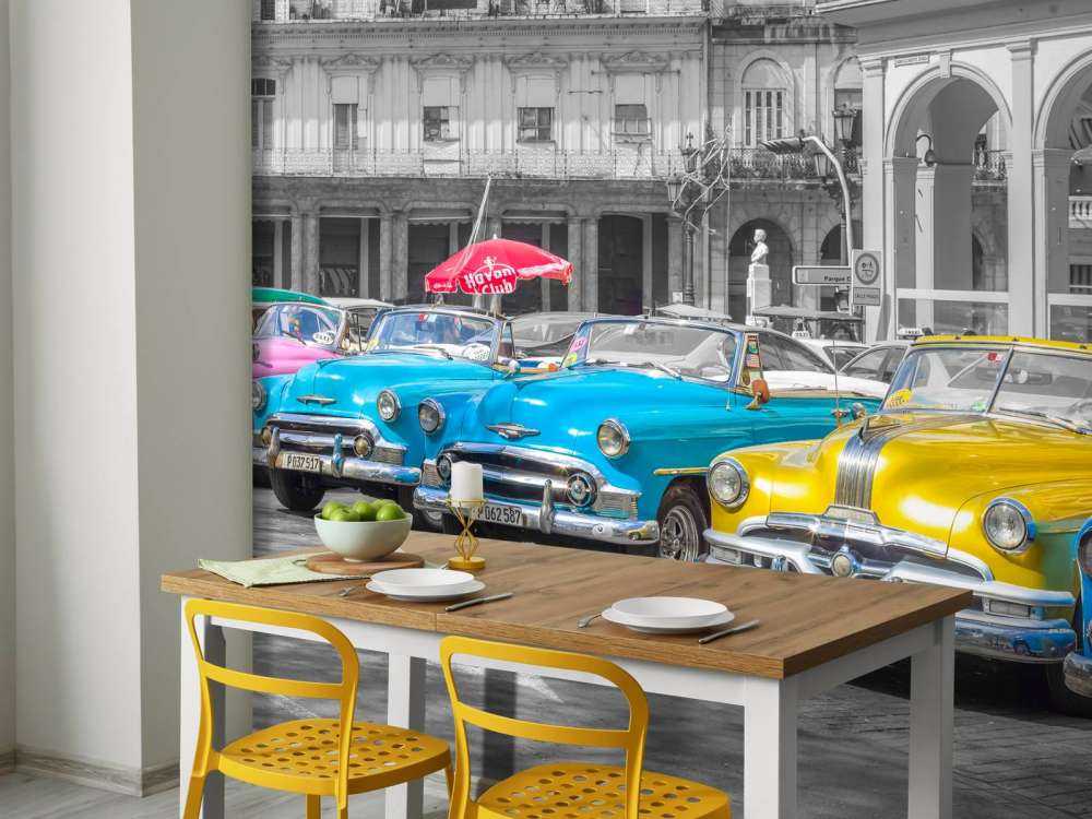Voitures traditionnelles cubaines