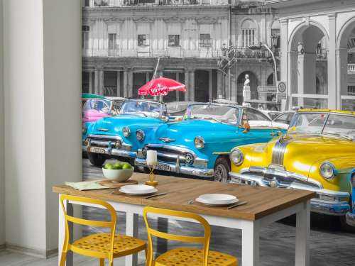 Voitures traditionnelles cubaines