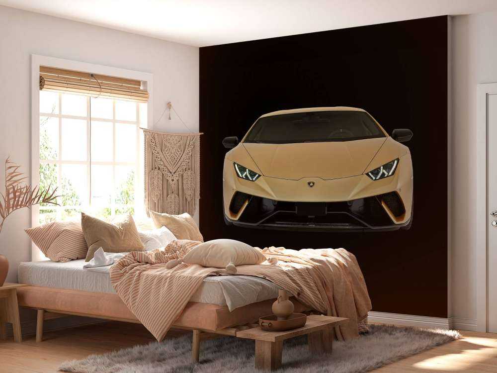 Lamborghini Huracán - Avant, noir