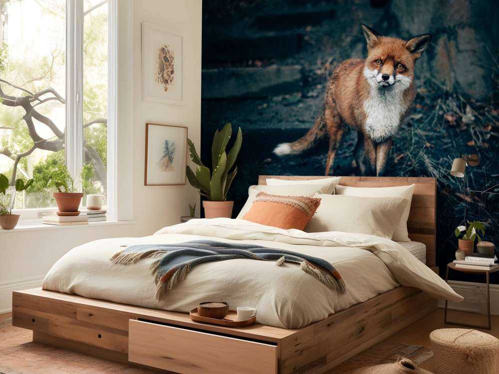 Un renard curieux