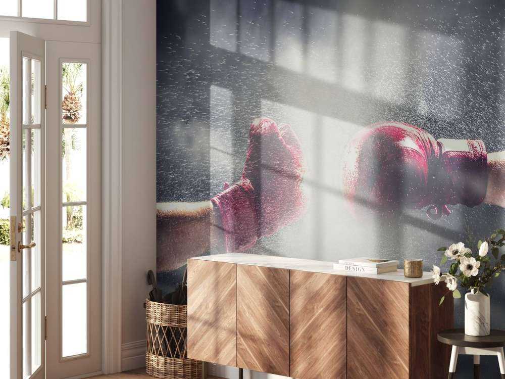 Deux boxeurs