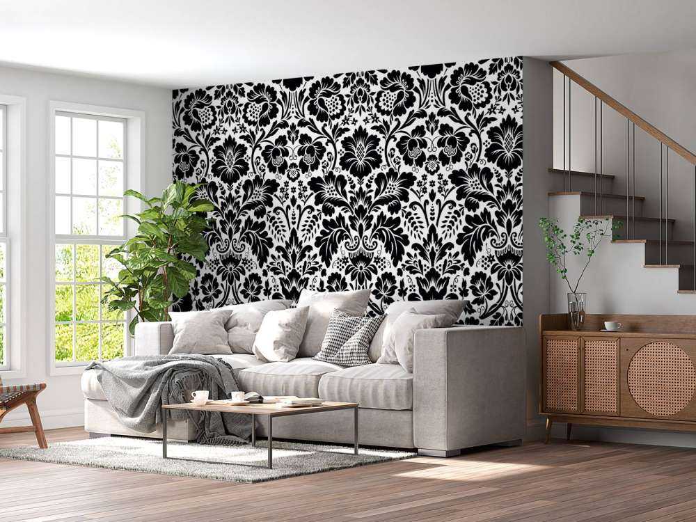 Damas noir et blanc