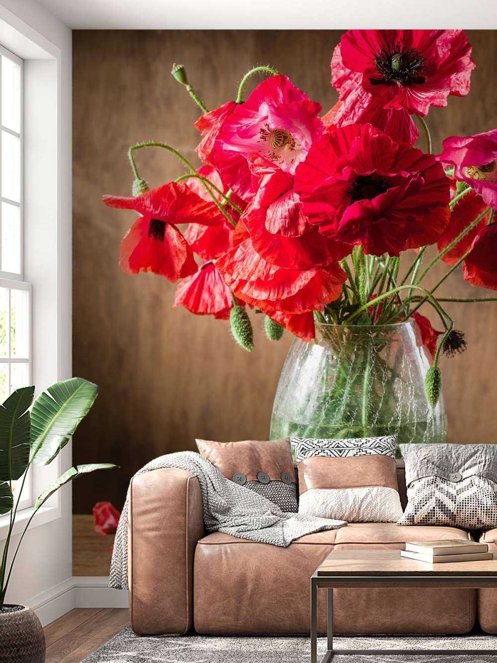 Coquelicots dans un vase