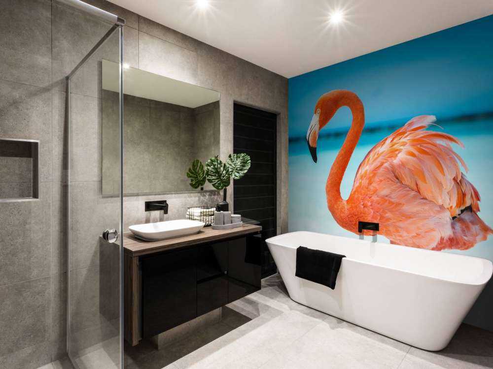 Flamant tropical