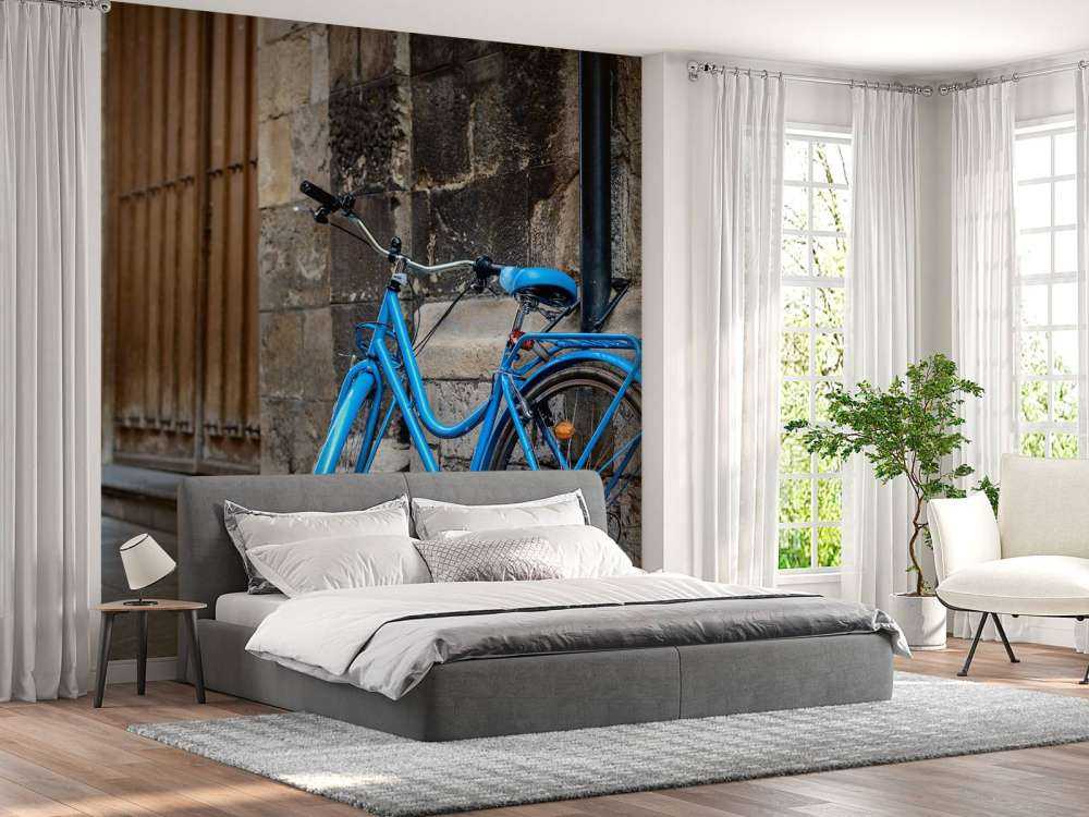 Vélo bleu