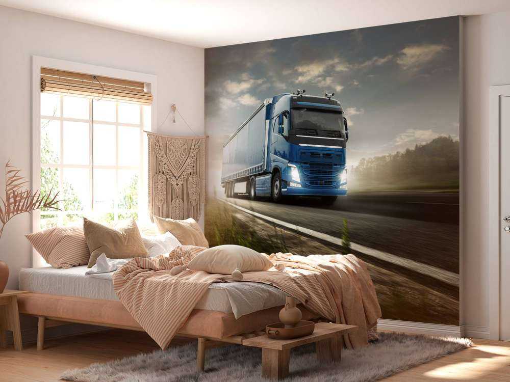 Photo du camion de papier peint