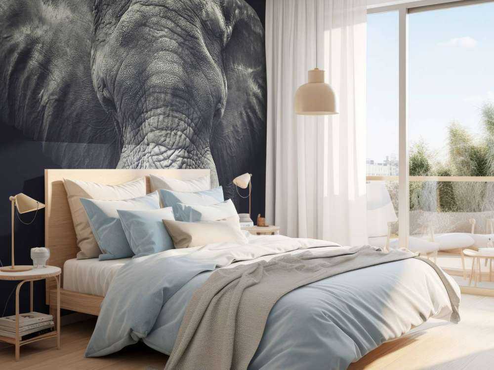 Gros plan sur un éléphant