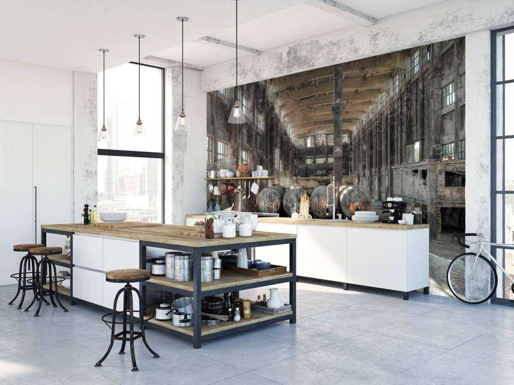 Usine de décors en film