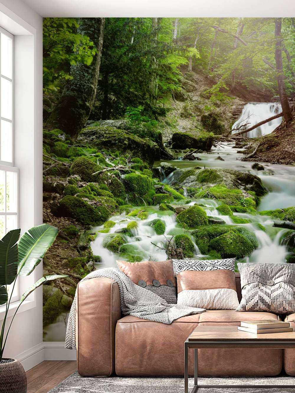 Chute d'eau dans la jungle