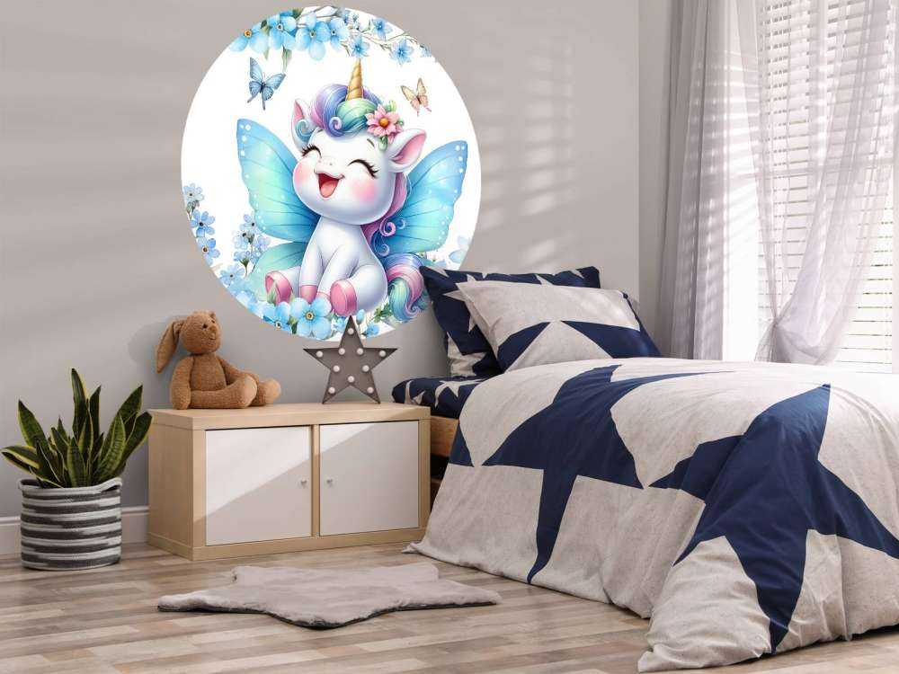 Fées Heureuses Licorne et Fleurs