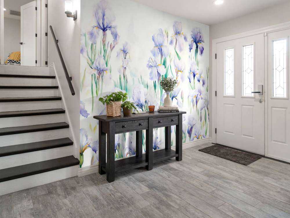 Iris dansent pastel sans couture