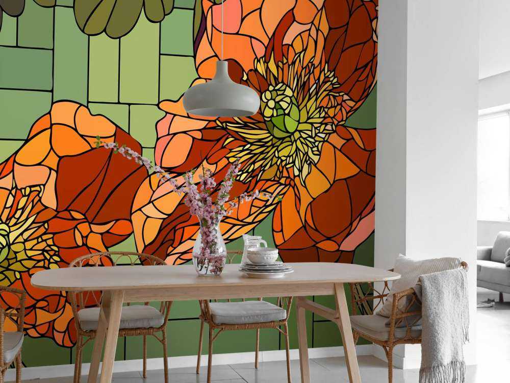 Coquelicots orange