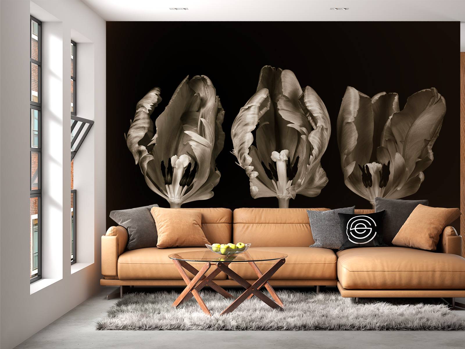 Trois tulipes