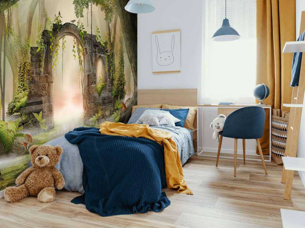 Forêt de conte de fées abandonnée