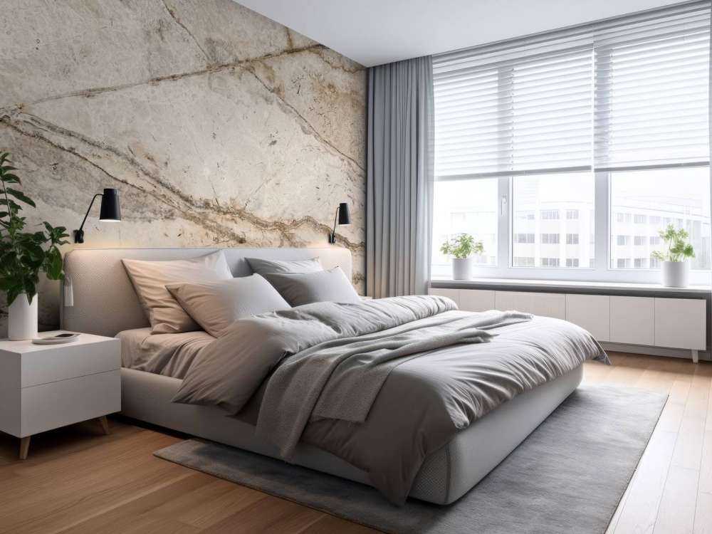 Marbre beige texturé