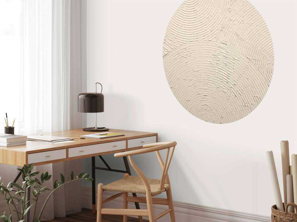 Cercles zen en lin