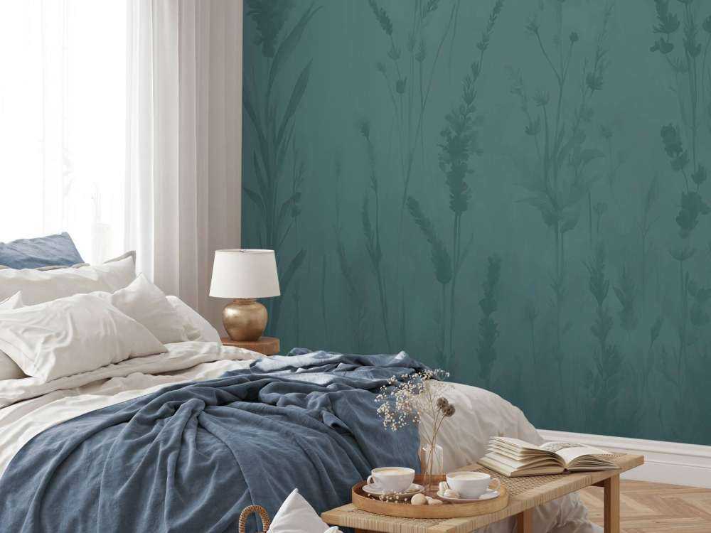 Lavande Clair Seamless Vert Foncé