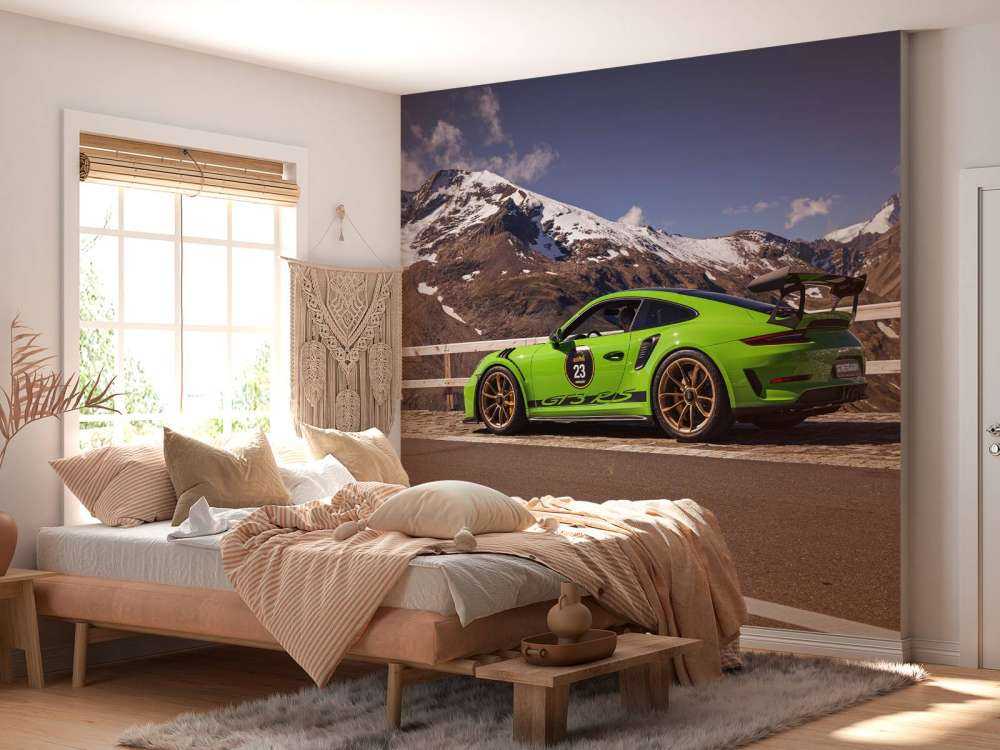 Porsche 911 GT3 RS dans les Alpes