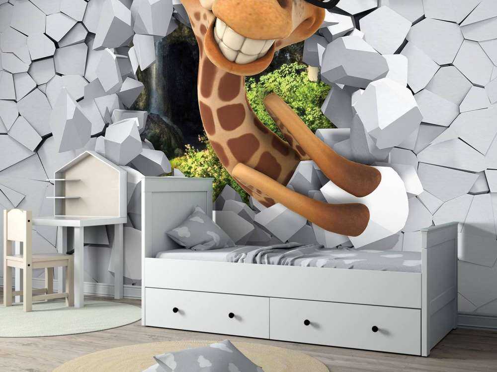 Drôle de girafe