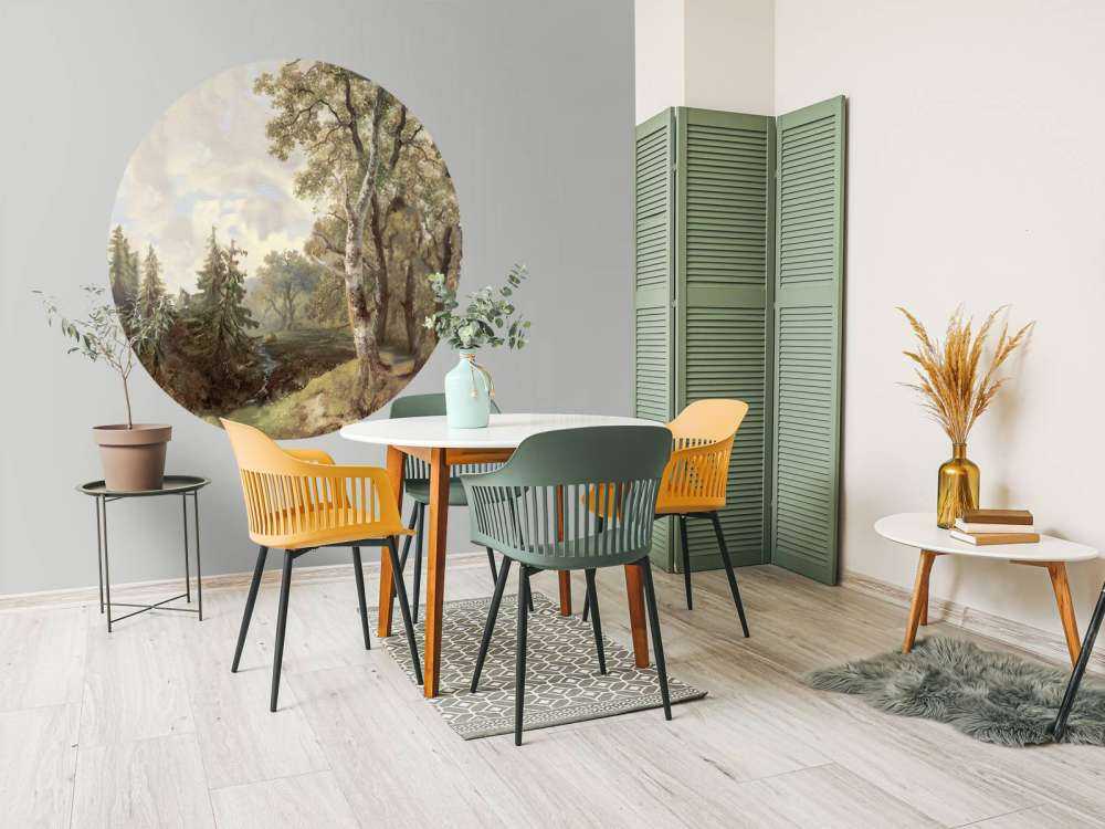 Couleur de paysage forestier #1