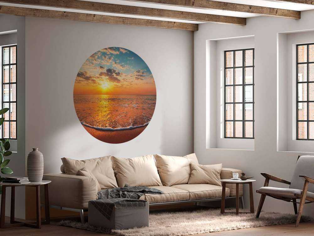 Lever de soleil sur la mer