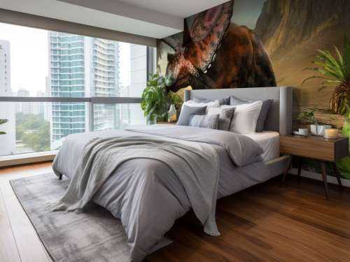 Torosaurus dans les bois