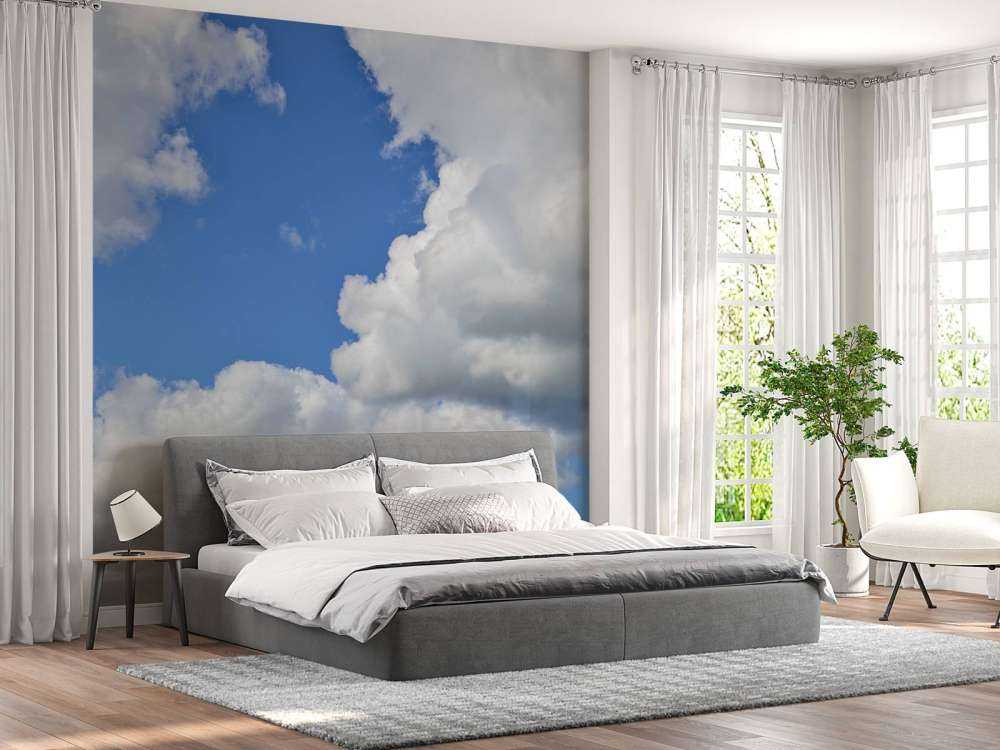 Beau paysage nuageux