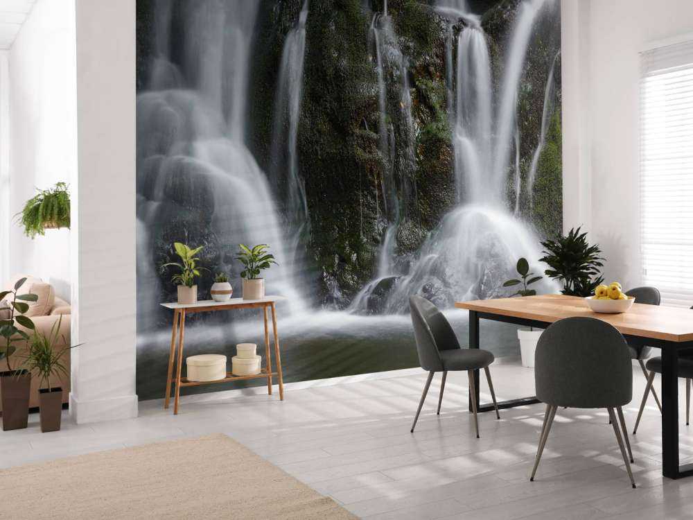 Chute d'eau double