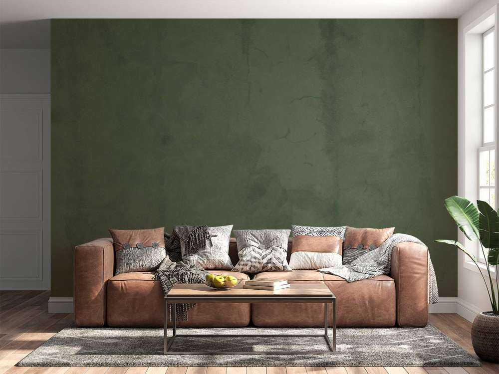 Béton vert olive